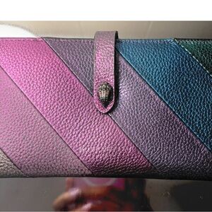 Multicolor Chevron Women's Clutch